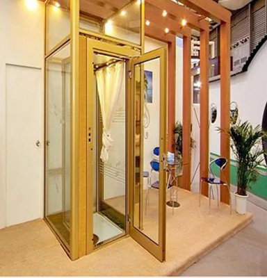 6人の住宅のエレベーター630KGのステンレス鋼のエレベーターの小屋