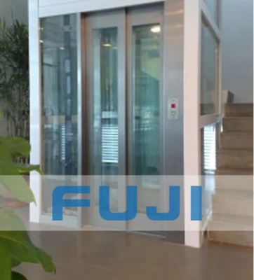 富士ISO9001のパノラマ式の上昇12人ピットのエレベーター無し