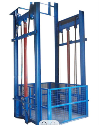500KG小さい油圧エレベーター7500mmの0.25m/S貨物貨物上昇
