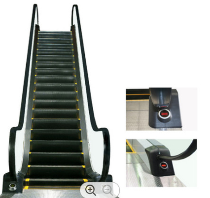9000KG動く歩道のエスカレーター1.2メートルのステップによって連動させられる牽引