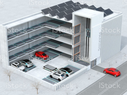 0.75m/s建物の駐車車のエレベーターの上昇ICP AC VVVF牽引