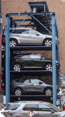 オートバイ4つの層の車のエレベーターの上昇VVVF制御3000KG