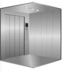 4000KG 2m/s Outdoor Freight Elevator VVVF Inveter Machine部屋