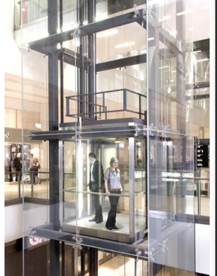 マイクロ制御回路MRL Gearlessエレベーター1300KG 12人機械Roomless
